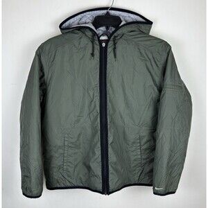 Vintage Y2K Nike Puffer Jacket / Green / Size Youth Large 12-14